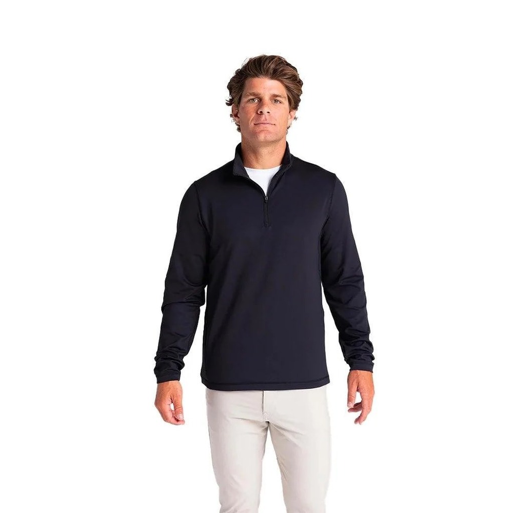 Western Rise Adapt Quarter Zip Pullover Black Mens Small Performance Techwear